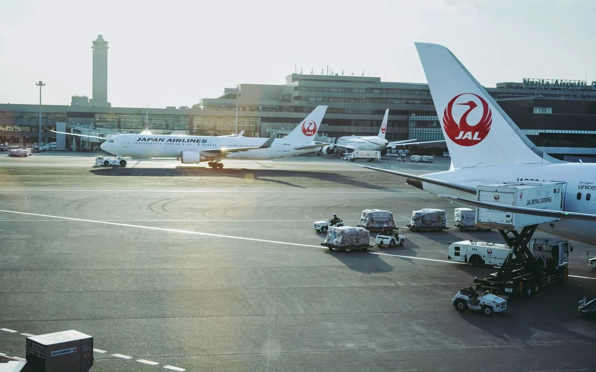 Główne lotniska w Japonii
