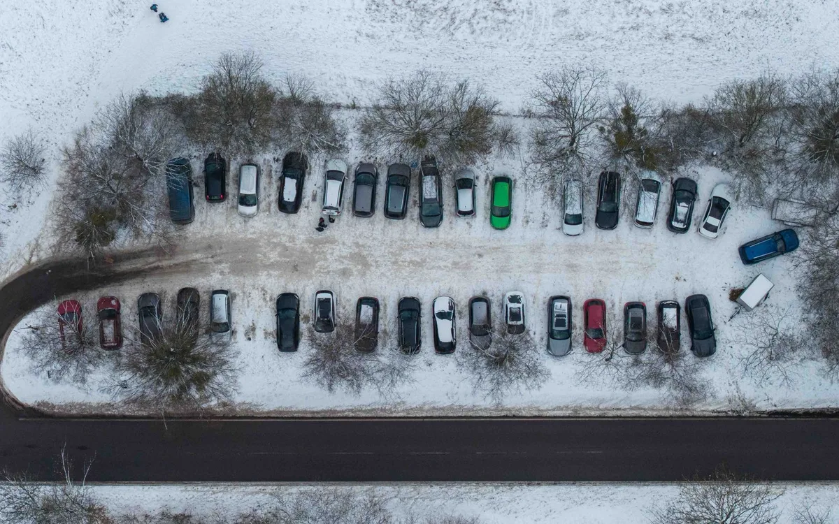 Parking przy stacji WKD Grodzisk Mazowiecki Radońska